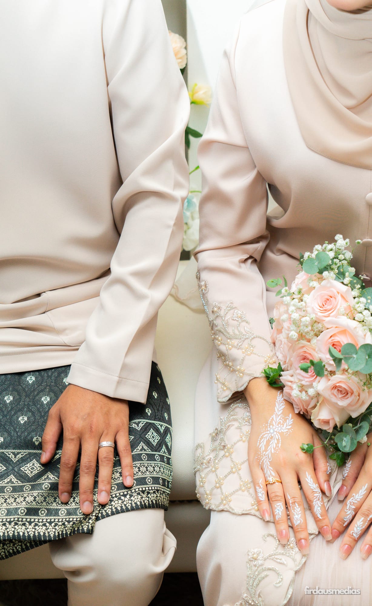 Engagement session photographed by firdausmedias