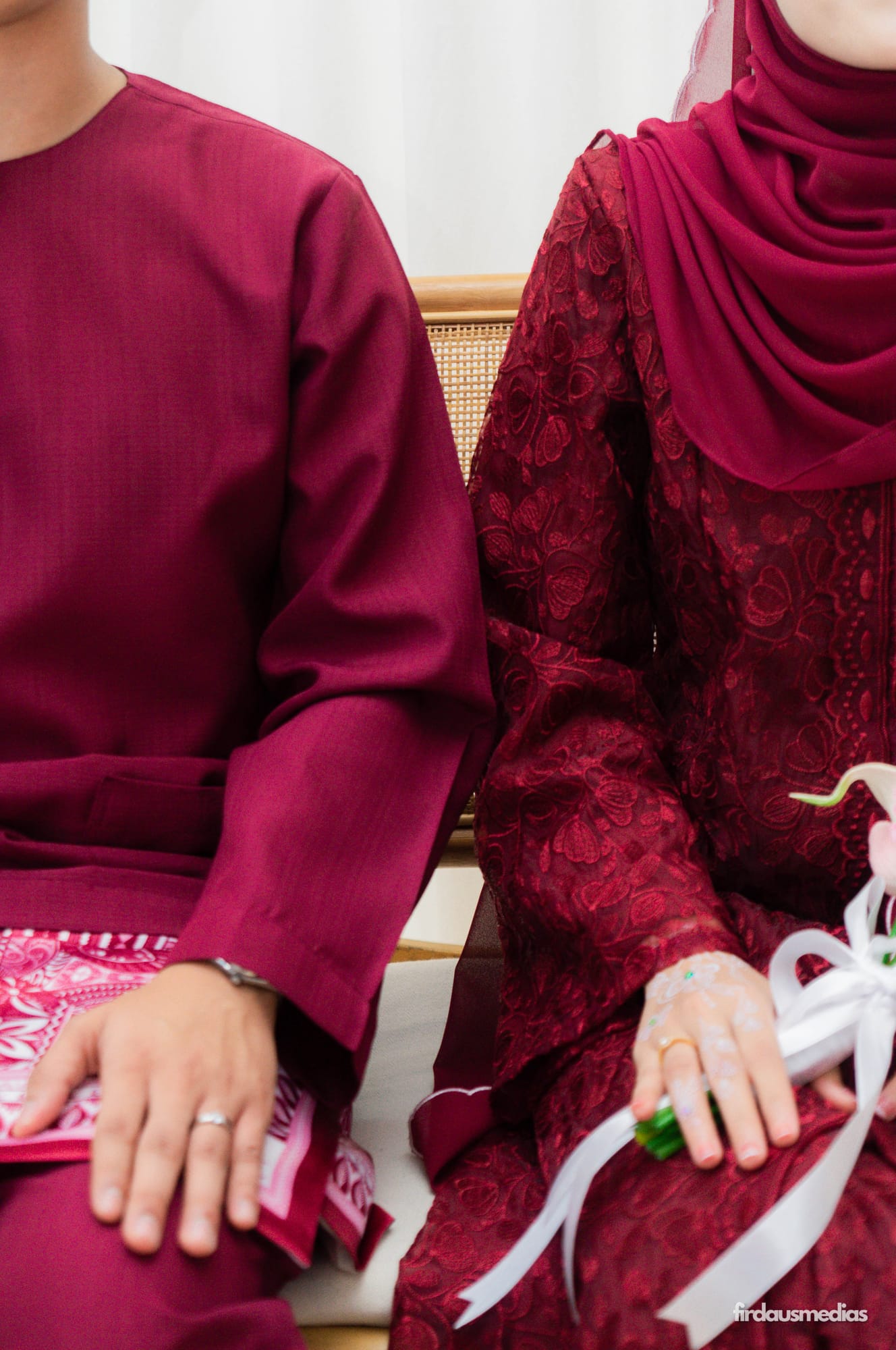 Engagement session photographed by firdausmedias