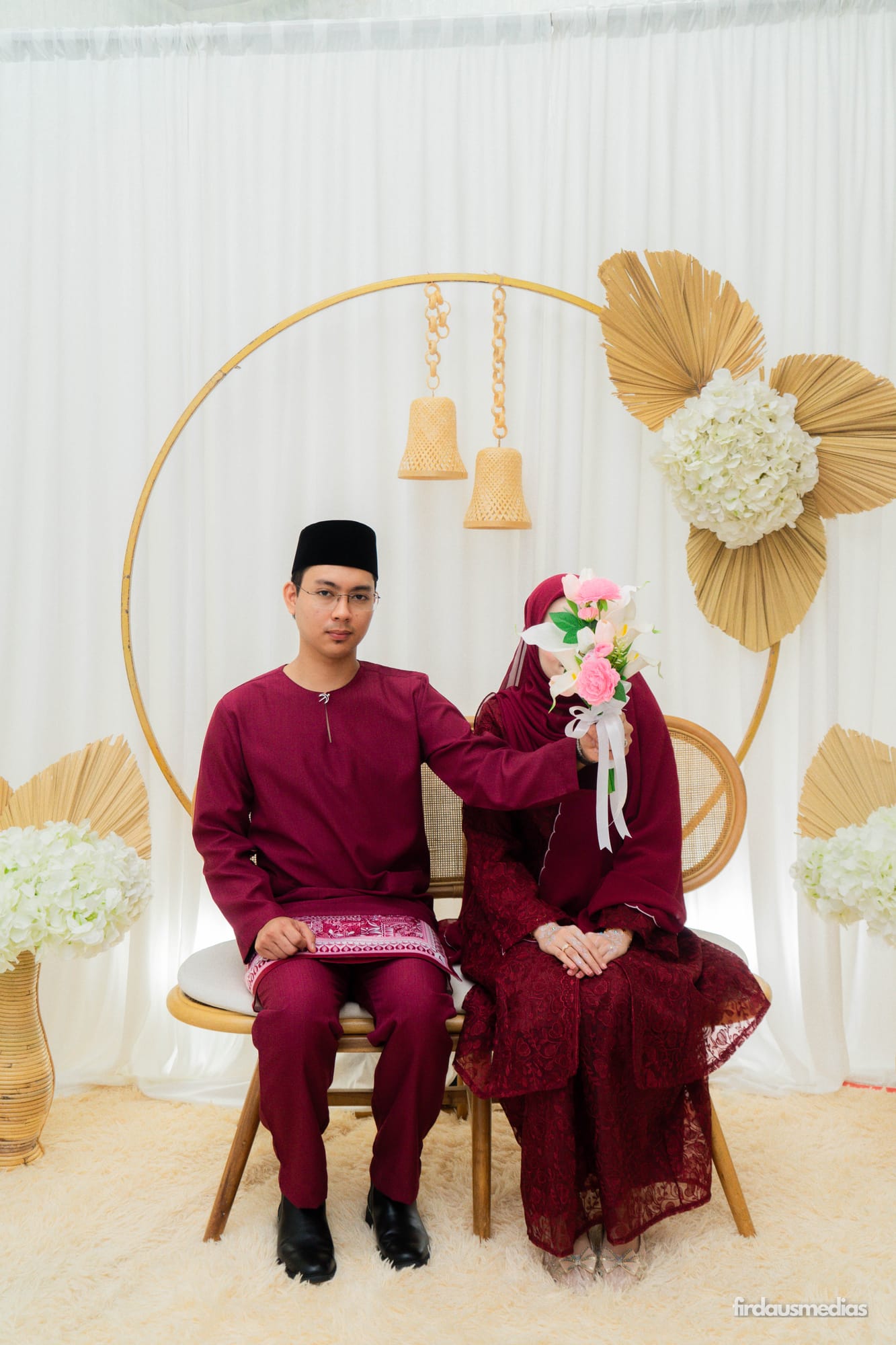 Engagement session photographed by firdausmedias