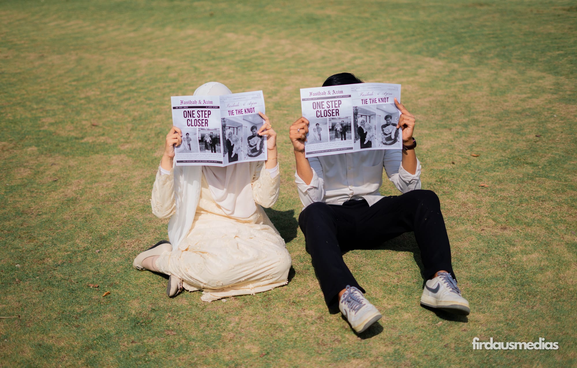 Pre-wedding session photographed by firdausmedias