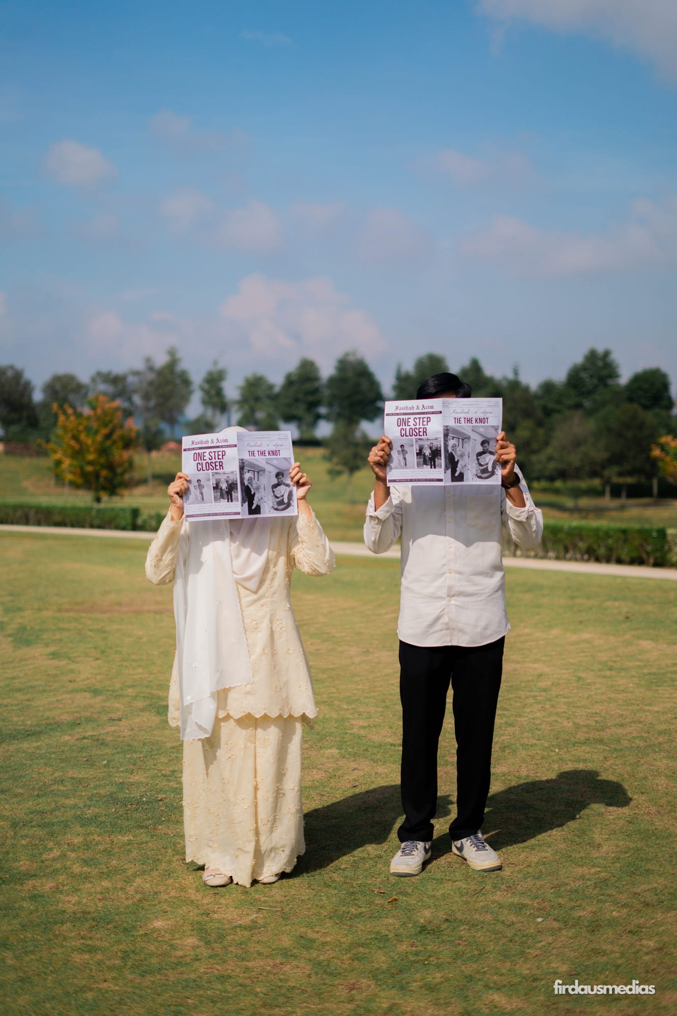 Pre-wedding session photographed by firdausmedias